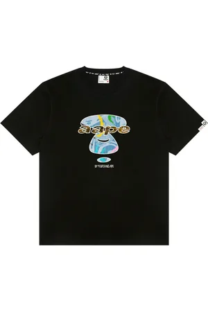 A Bathing Ape Camiseta bordada de algodón