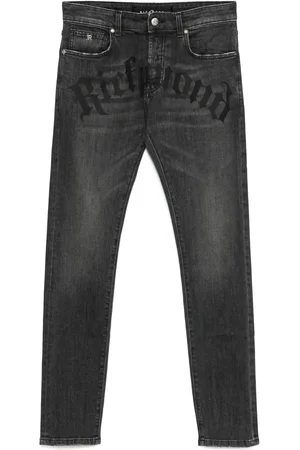John Richmond Vaqueros con logo estampado