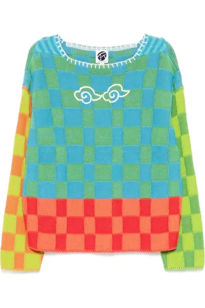 YANYAN KNITS Jersey a cuadros