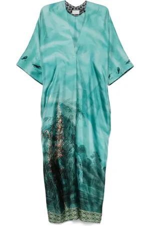 PIERRE-LOUIS MASCIA Vestido largo Aloe de seda