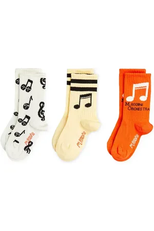 Mini Rodini Set de calcetines Musical Note