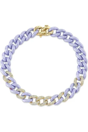Shay Pulsera Lavender mediana en oro amarillo de 18 ct