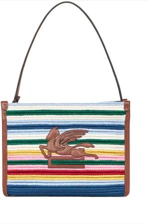 Etro Bolso de mano a rayas