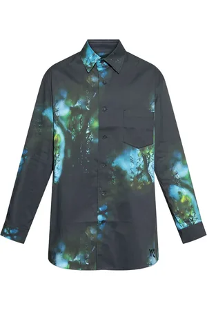 Y-3 Camisa de algodón stretch