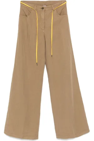 Aspesi Pantalones anchos a rayas