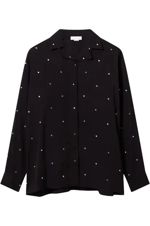 Stella McCartney Camisa con detalles de cristales