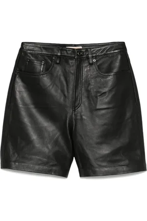 Michael Kors Pantalones cortos boyfriend de piel