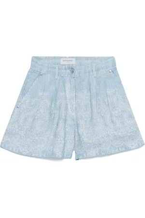 Ermanno Firenze Pantalones cortos con motivo floral
