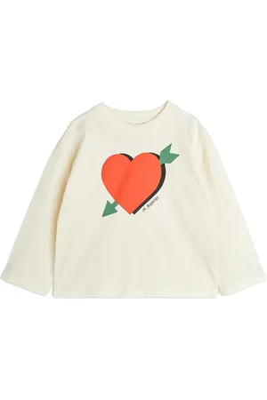 Mini Rodini Sudadera con corazón estampado