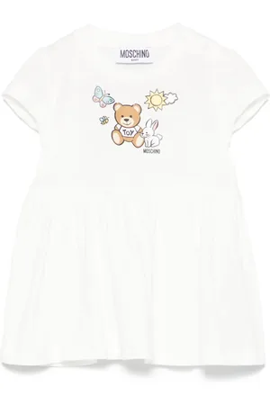 Moschino Vestido con estampado gráfico