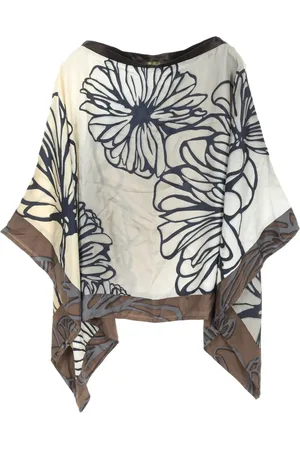 Loro Piana Poncho de seda 2000