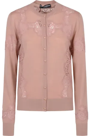 Dolce & Gabbana Cárdigan con detalle de encaje