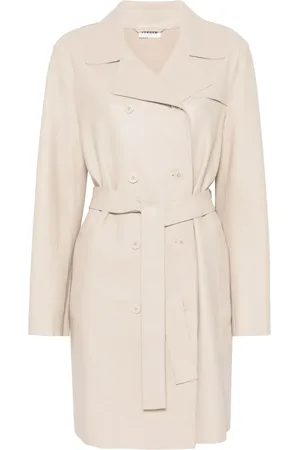 P.A.R.O.S.H. Gabardina de piel