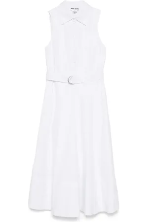 DKNY Vestido midi con cintura caída