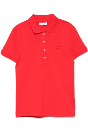 Lacoste Polo con parche del logo