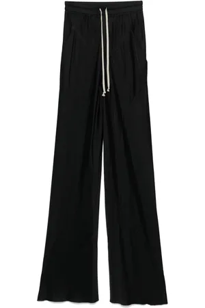 Rick Owens Pantalones con corte al bies