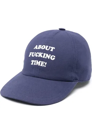 Stella McCartney Gorra con eslogan estampado