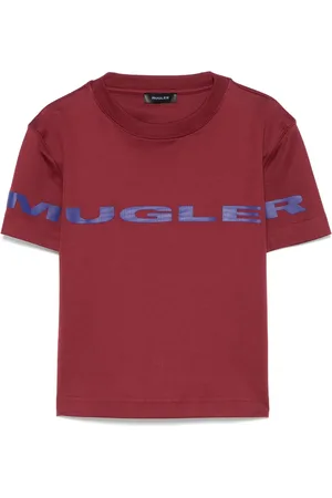 MUGLER Camiseta con aplique del logo