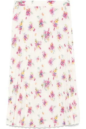 Liu Jo Falda midi con estampado floral