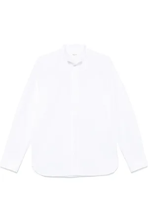Saint Laurent Camisa con cuello pajarita