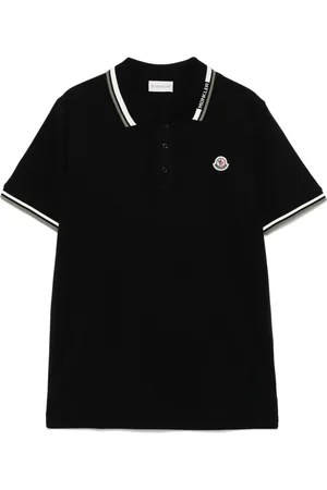 Moncler Polo de piqué de algodón