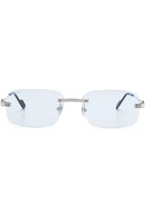 Cartier Gafas de sol con montura rectangular