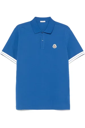 Moncler Polo de piqué con logo