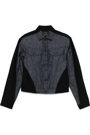 MUGLER Chaqueta vaquera bicolor