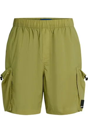 Karl Lagerfeld Bermudas cargo con diseño recto