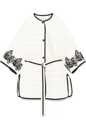 Ermanno Firenze Chaqueta de encaje floral