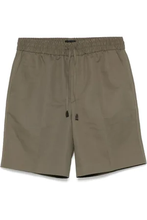 BRIONI Bermudas con textura flameada