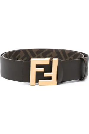 Fendi Cinturón FF Squared Reversible