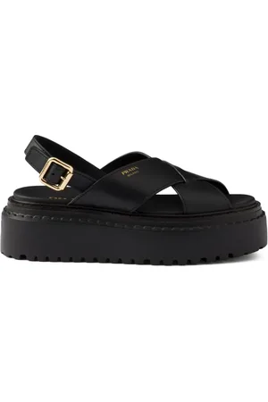 Prada Sandalias con tira elástica