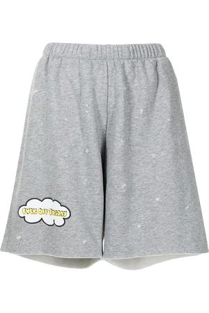 Natasha Zinko Pantalones de chándal con parche del logo