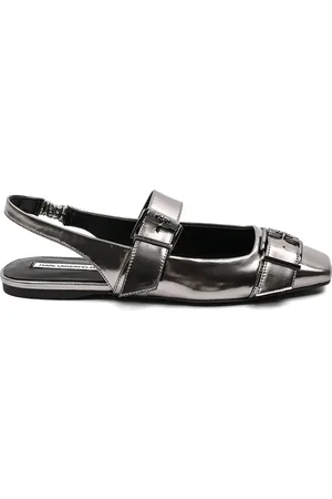 Karl Lagerfeld Bailarinas de piel