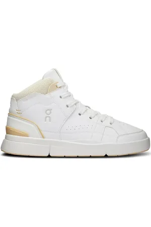 On Running Zapatillas On Roger Clubhouse Mid "White Savannah"