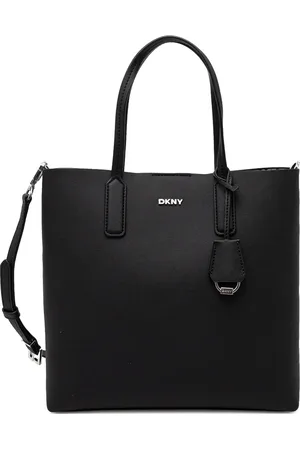 DKNY Bolso shopper con aplique del logo