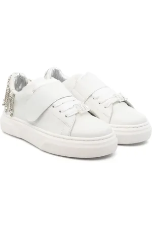 MONNALISA Zapatillas con flecos de cristal