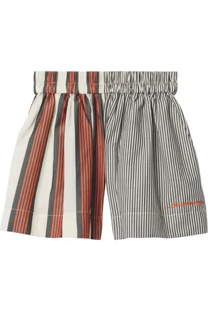 Burberry Bermudas a rayas de algodón