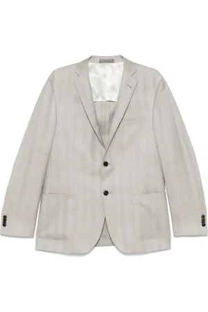 corneliani Blazer con motivo pied de poule