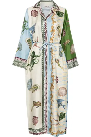 ALÉMAIS Vestido midi Bath House