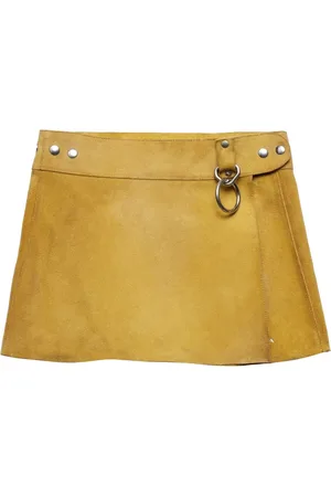 Prada Minifalda de ante