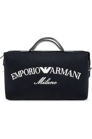 Emporio Armani Bolso shopper con logo bordado