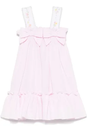 Lapin House Vestido con detalle de lazo