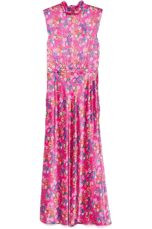 SALONI Vestido midi Fleur
