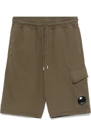 C.P. Company Pantalones cortos de deporte con detalle Lens