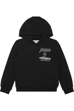 Philipp Plein Sudadera Cars Racing con capucha