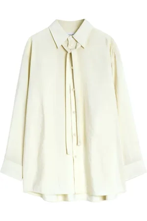 LEMAIRE Camisa larga con lazo