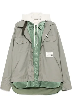 Maison Mihara Yasuhiro Chaqueta con triple capa