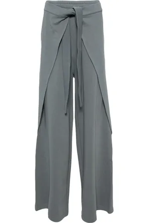 QASIMI Pantalones de chándal con cintura lazada